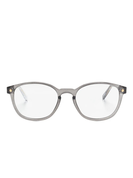  Snob Radetzky Square-frame Clip-on Glasses - Black 