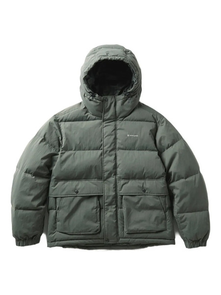  Snow Peak Everyday Hooded Padded Jacket - Grey 