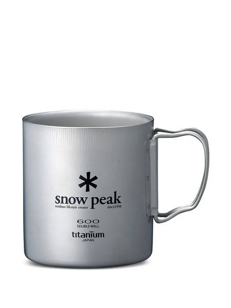  Snow Peak Ti-double Titanium Mug (600ml) - Silver 