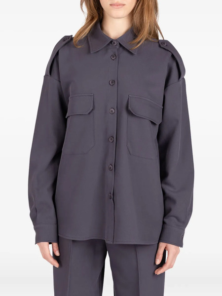  Société Anonyme Cargo-pockets Shirt - Purple 