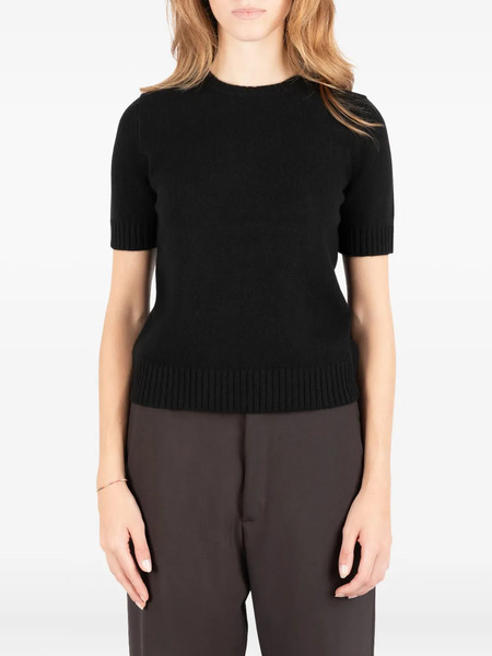  Société Anonyme Meryl Short-sleeve Sweater - Black 