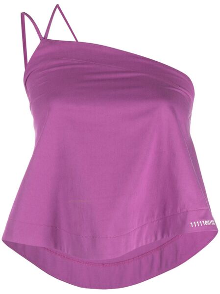  Société Anonyme One-shoulder Sleeveless Top - Purple 