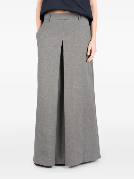  Société Anonyme Victoria Front-slit Maxi Skirt - Grey 