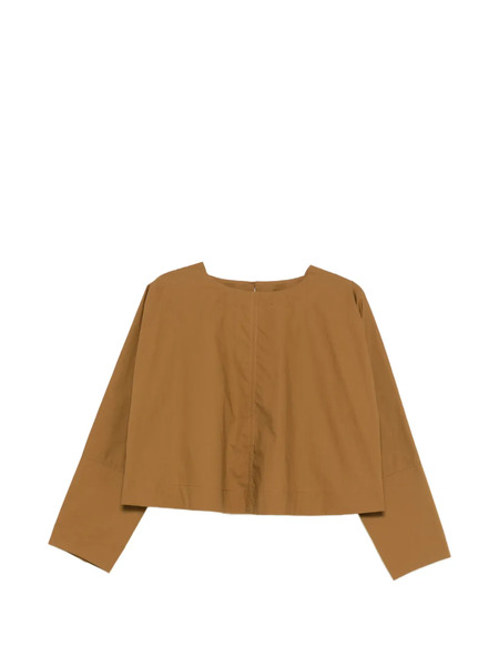  Soeur Long-sleeve Blouse - Brown 