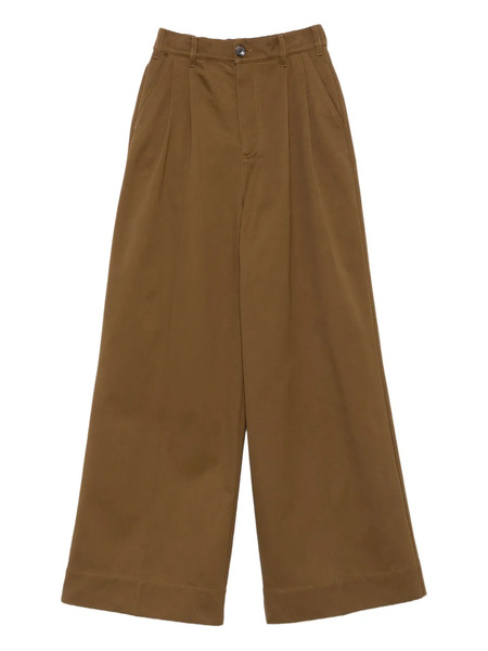  Soeur Pleated Trousers - Brown 