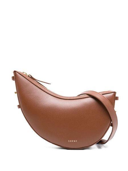  Soeur Small Wino Leather Shoulder Bag - Brown 