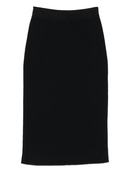  Soeur Wool Pencil Skirt - Blue 