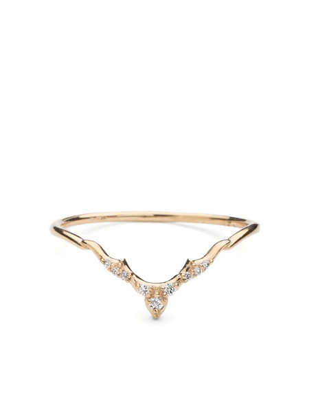  Sofia Zakia 14k Yellow Gold Altair Diamond Ring 