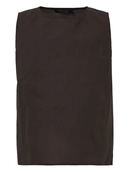  Sofie D'hoore Sleeveless Side-split Top - Brown 