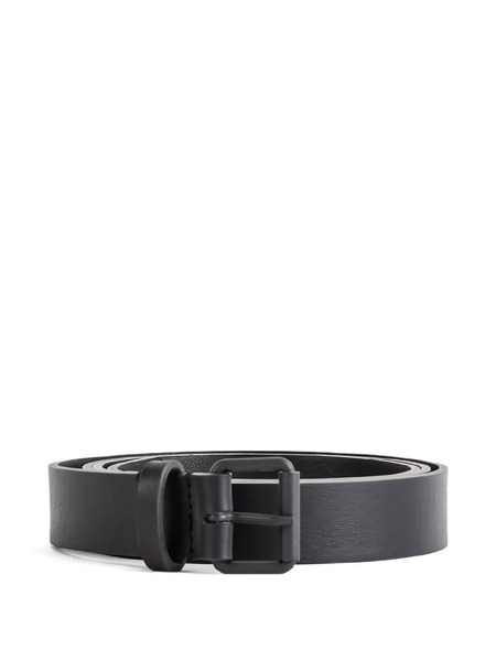  Sofie D'hoore Varnia Square-buckle Leather Belt - Black 
