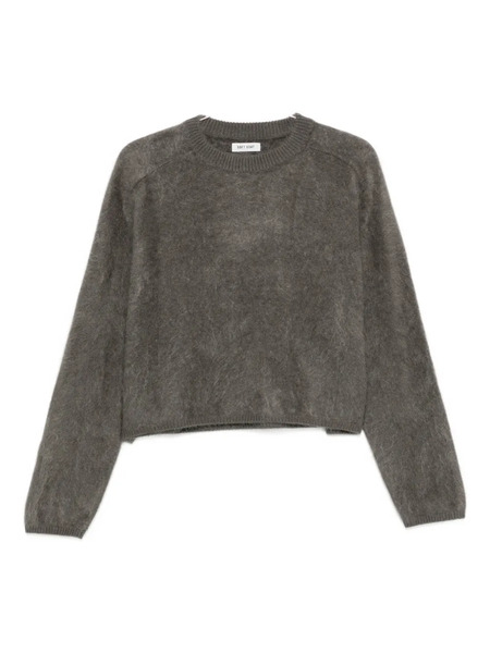  Soft Goat Crew-neck Cashmere Sweater - Green 