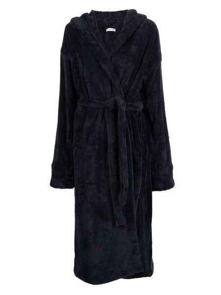  Soho Home House Logo-embroidered Robe - Blue 