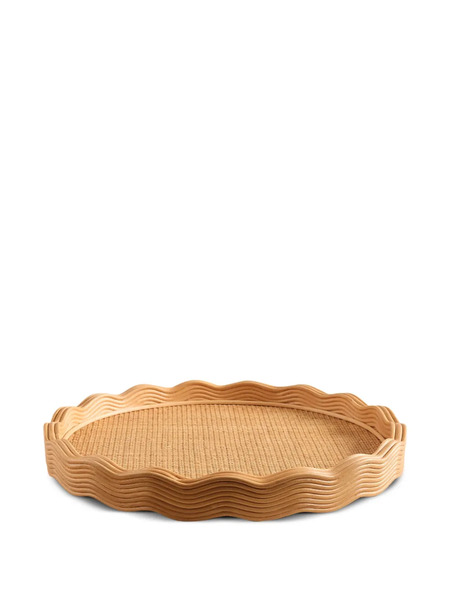  Soho Home Pangbourne Rattan Tray - Neutrals 