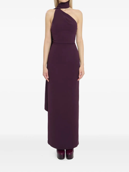  Solace London Demi One-shoulder Maxi Dress - Purple 
