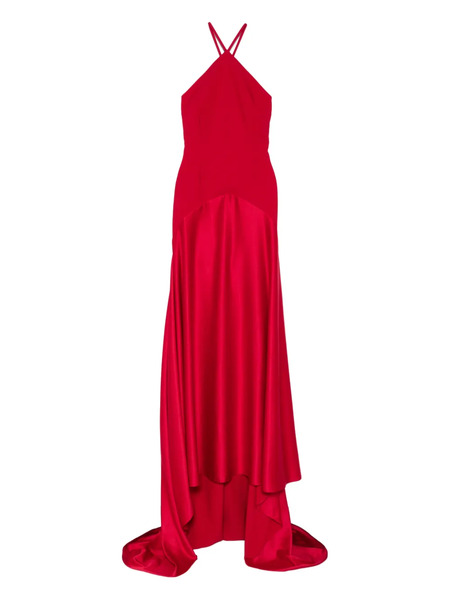  Solace London Halter Maxi Dress - Red 