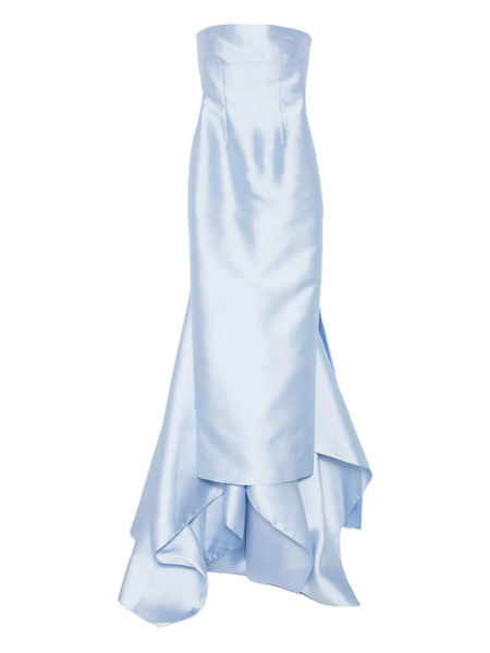  Solace London Strapless Maxi Dress - Blue 