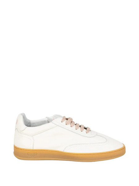  Soldini80 Leather Lace-up Sneakers - White 