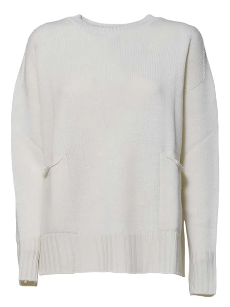  Solotre Crew-neck Sweater - White 