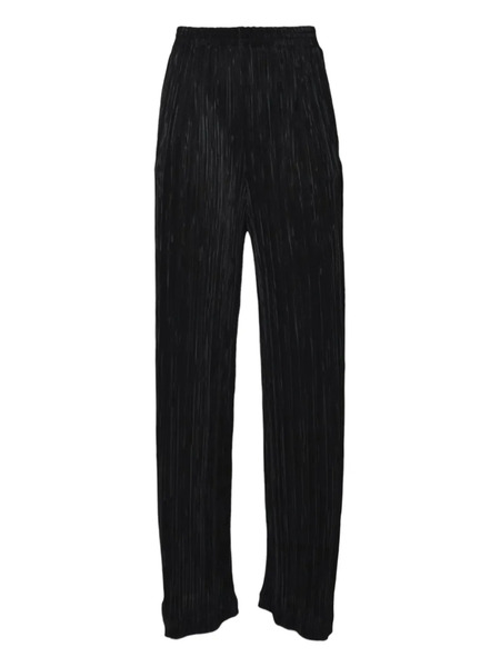  Solotre Pleated Trousers - Black 