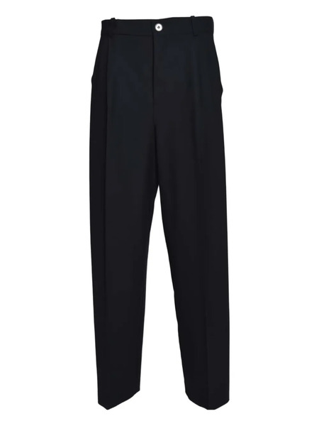  Solotre Pleated Trousers - Blue 