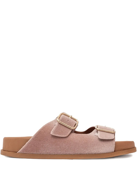  Sommet Follonicas Tortora Double-buckle Sandals - Pink 