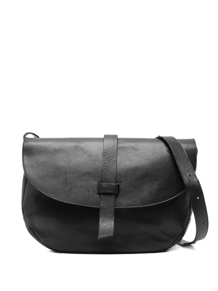  Sommet Leather Flap-closure Shoulder Bag - Black 