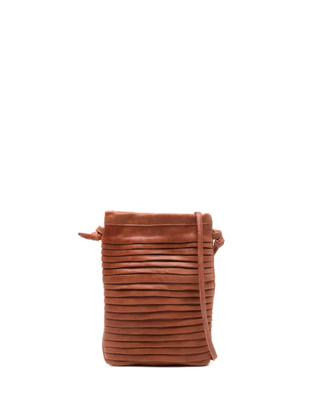  Sommet Paloma Leather Cross Body Bag - Brown 
