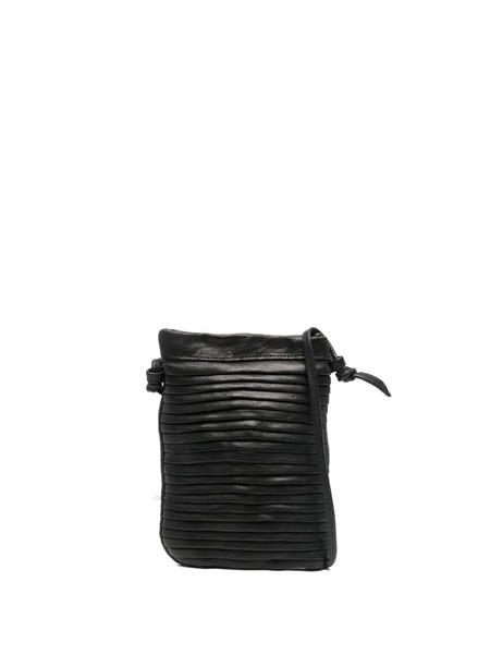  Sommet Pleated Knot Cross Body Bag - Black 