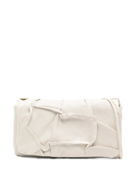  Sommet Soffietta Plump Ruched Crossbody Bag - Neutrals 