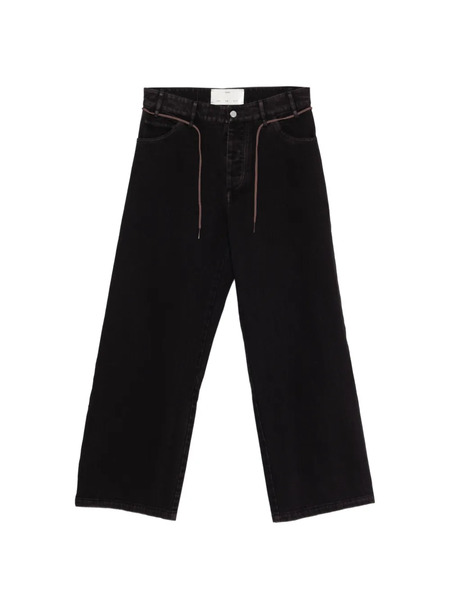  Song For The Mute Drawstring Jeans - Black 
