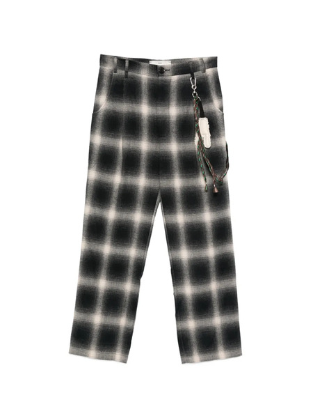  Song For The Mute Pattern Trousers - Black 