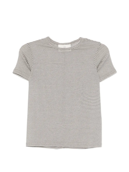  Song For The Mute Striped T-shirt - Neutrals 