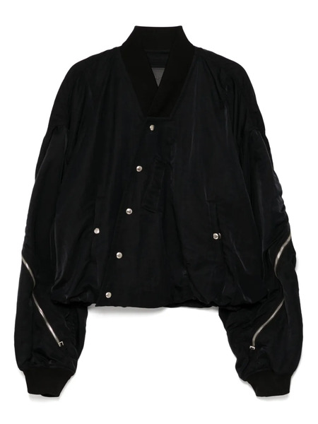  Songzio Bias-cut Ma-1 Jacket - Black 