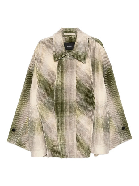  Songzio Cut Out Chore Jacket - Green 