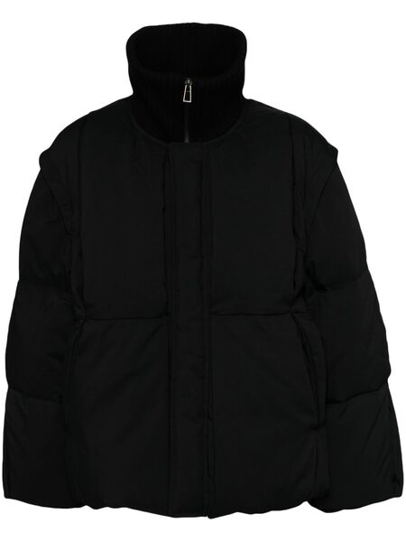  Songzio Deep Fold Meta Jacket - Black 