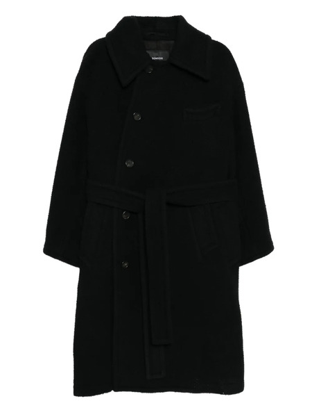  Songzio Double-breasted Coat - Black 
