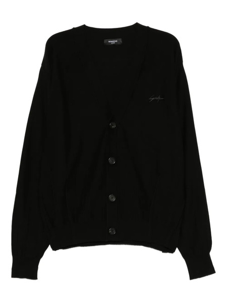  Songzio Edge Fold Cardigan - Black 