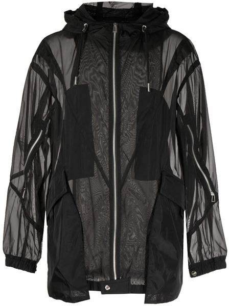  Songzio Ghost Zip-up Lightweight Jacket - Black 
