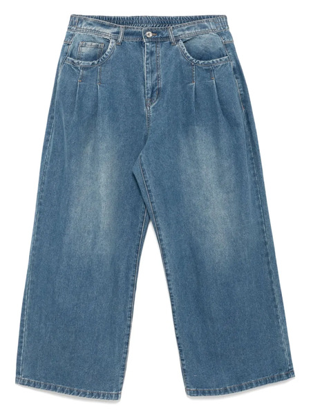  Songzio Level Volume Wide-leg Jeans - Blue 