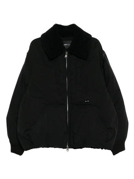  Songzio Panther-embroidered Down Jacket - Black 