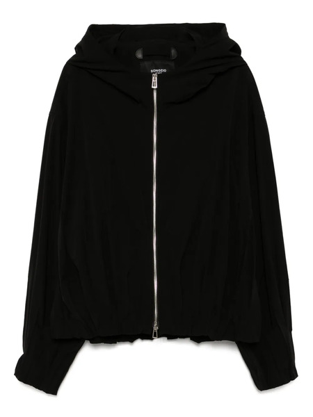  Songzio Polydart Hooded Jacket - Black 
