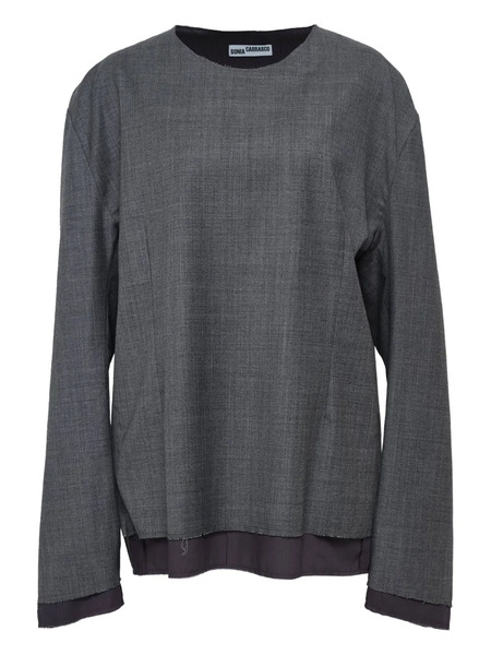  Sonia Carrasco Long-sleeve T-shirt - Grey 