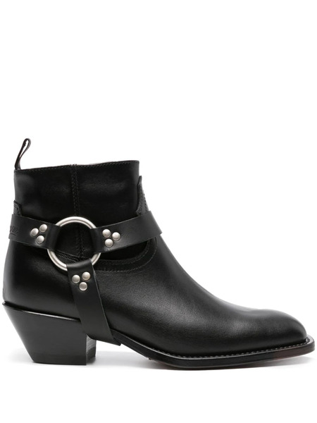  Sonora Dulce Belt 60mm Leather Boots - Black 