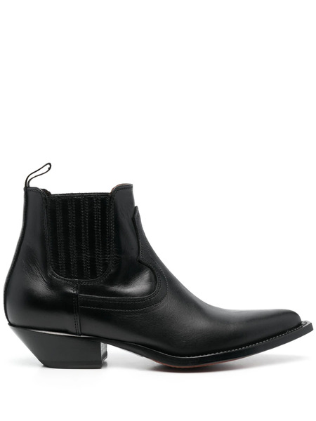  Sonora Hidalgo 35mm Ankle Boots - Black 