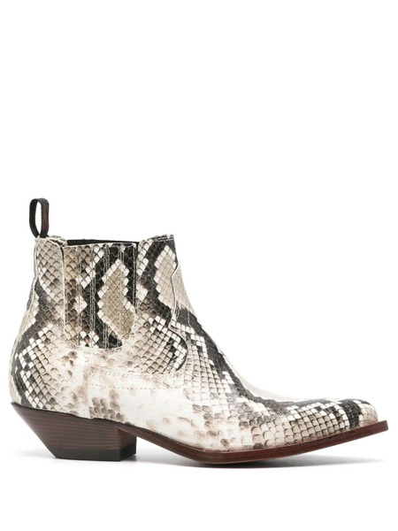  Sonora 40mm Hidalgo Leather Boots - Neutrals 