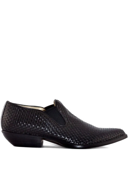  Sonora 30mm Leather Ankle Boots - Black 