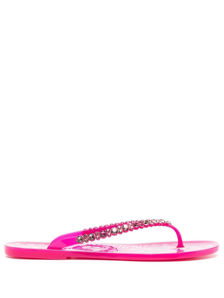  Sophia Webster Esme Crystal-embellished Flip Flops - Pink 
