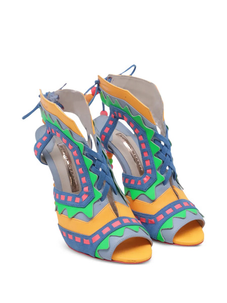  Sophia Webster Laced Sandals - Blue 