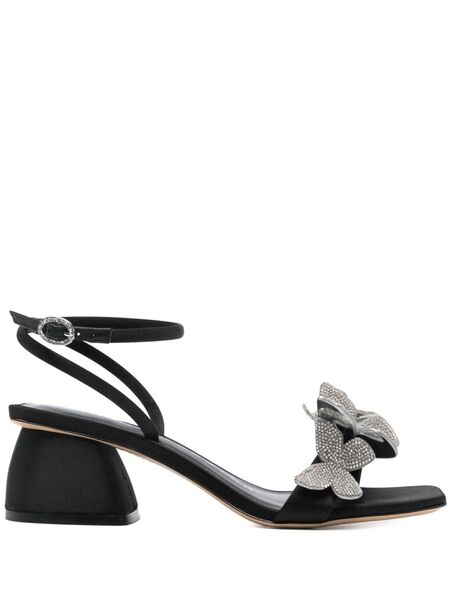  Sophia Webster 60mm Titania Sandals - Black 