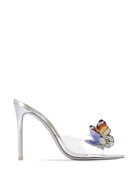  Sophia Webster Vanessa Butterfly-embellished Mules - White 